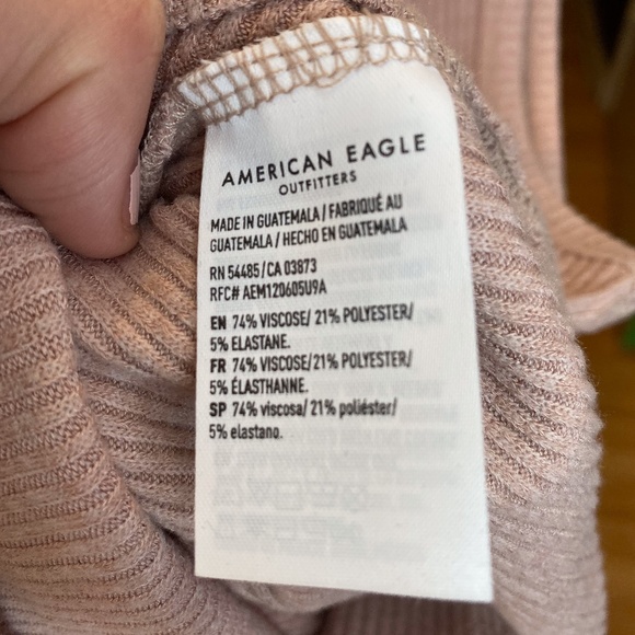 American Eagle Ribbed Body Suit M - Picture 4 of 6